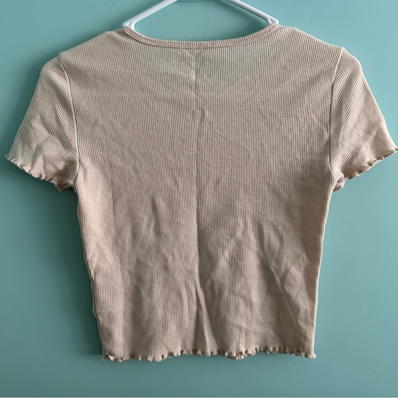 American Eagle Pink Short Sleeve Top - Picture 4 of 4